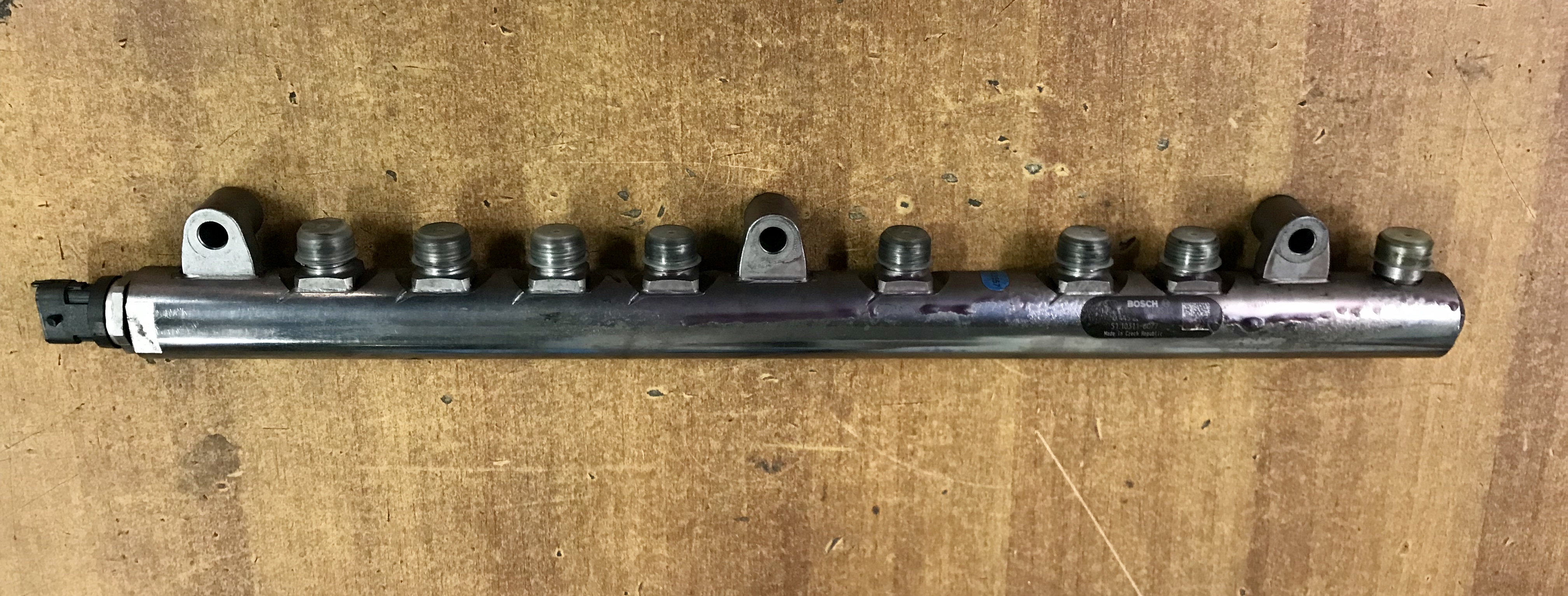 tubo pressione rail per motori man d2066 d2676